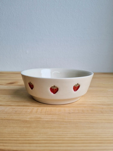 Jordbærskål Ø 12,7 cm.